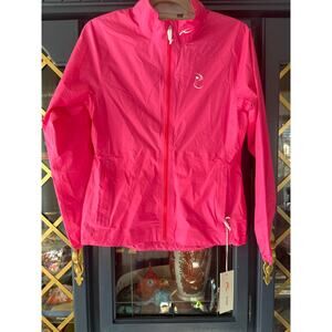 NWT KJUS Dextra 2.5L jacket Hot pink Golf Small Sz 36 LG15-B01 35500 windbreaker